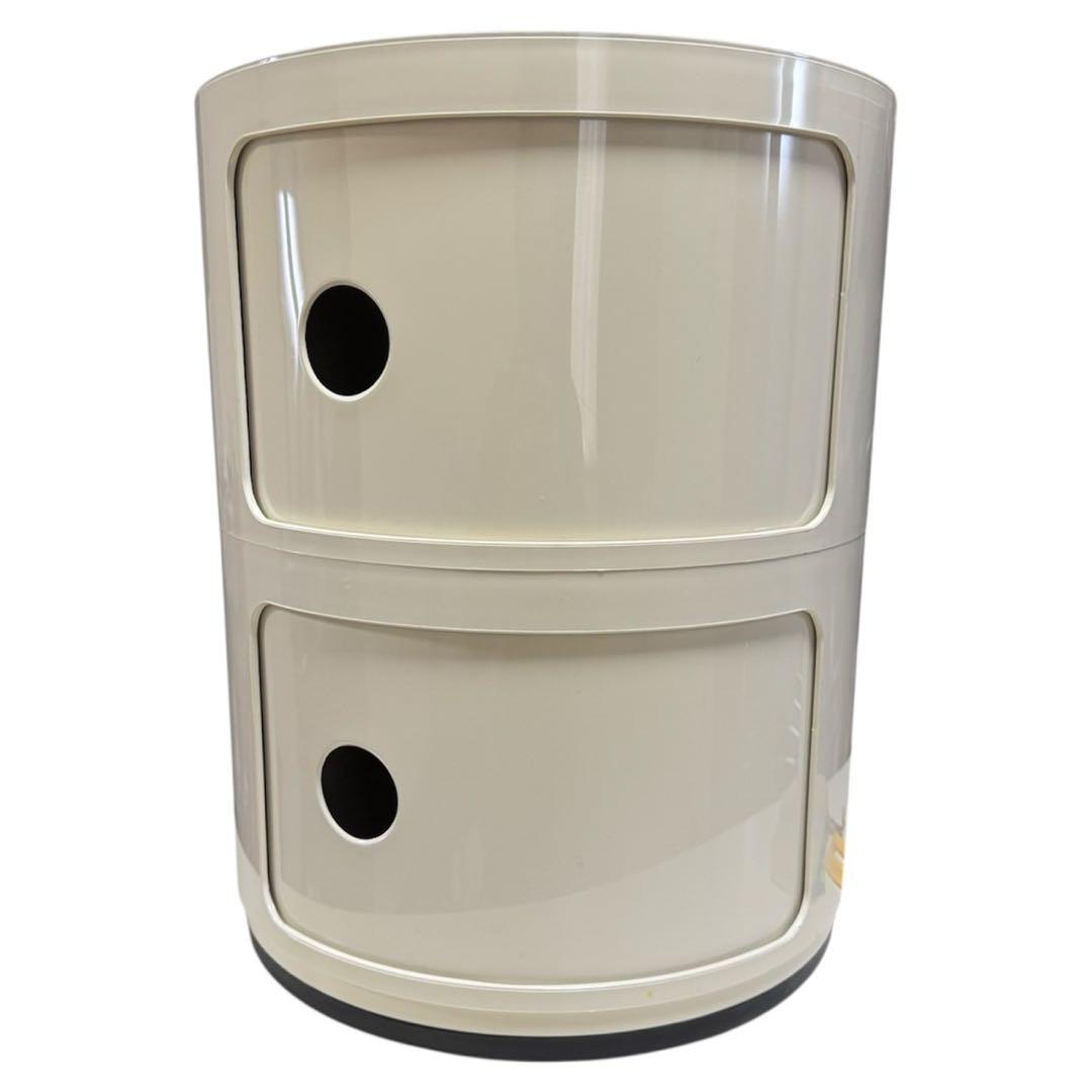 【美品】 Kartell コンポニビリ ラウンドエレメント2段