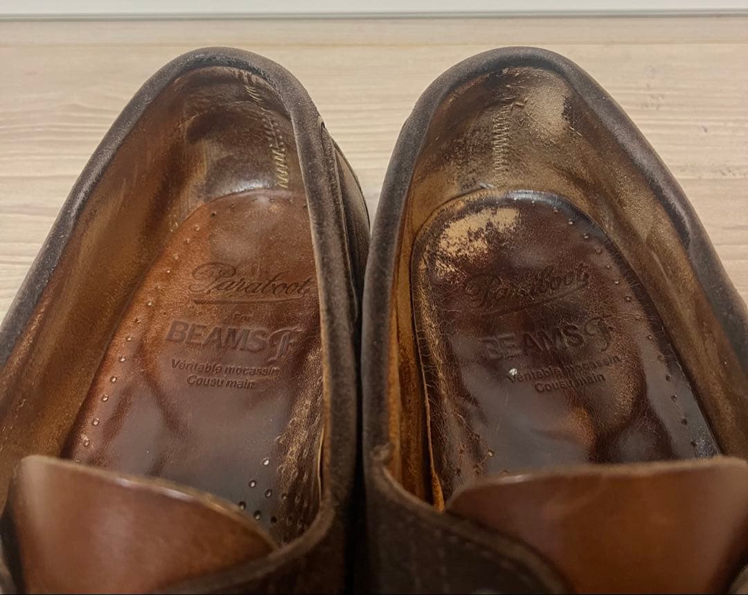 【はさん専用】Paraboot × BEAMS F デッキシューズ(BARTH)