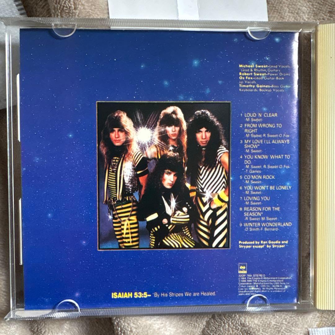 邦楽 Stryper The Yellow And Black Attack