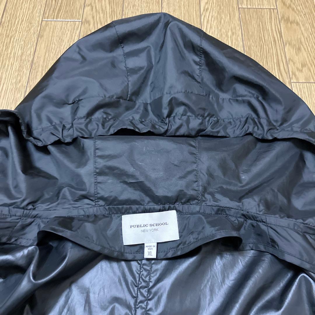 【美品】パブリックスクールニューヨーク　アメリカ製メンズモッズコートXL～XXL
