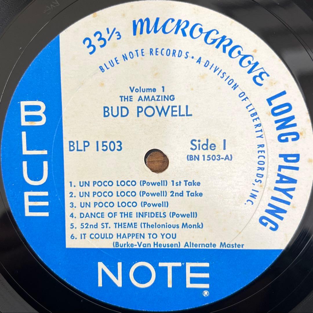 【LP/US盤】The Amazing Bud Powell Volume 1