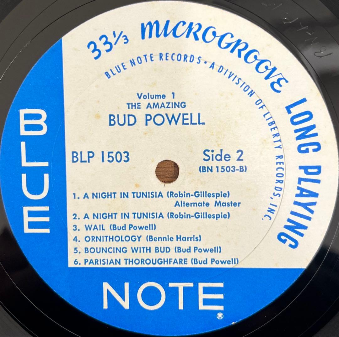 【LP/US盤】The Amazing Bud Powell Volume 1