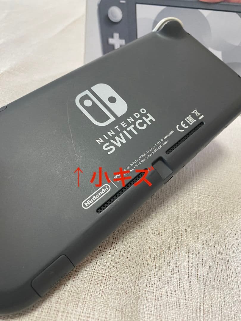 Nintendo Switch Lite　充電器なし　microSD付属