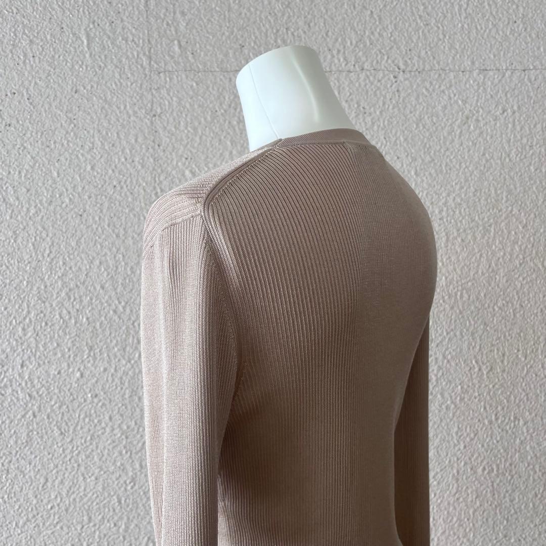 ◆美品◆ANAYI アセテート ポリエステル Ｖネック カーディガン　近年