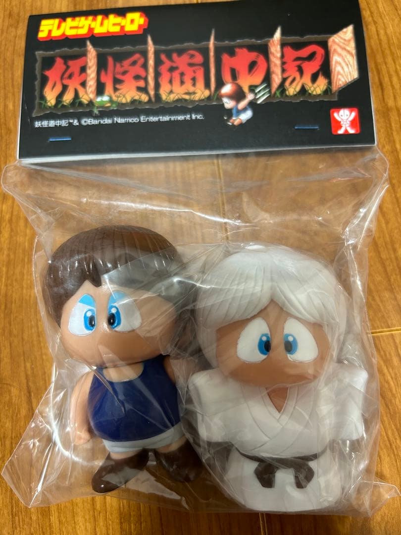 ワンフェス　UNCUT 妖怪道中記 たろすけ＆もんもたろー ソフビ