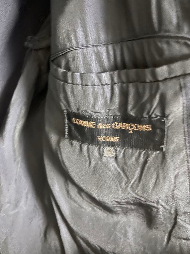 COMME des GARÇONS ネイビー テーラードジャケット M