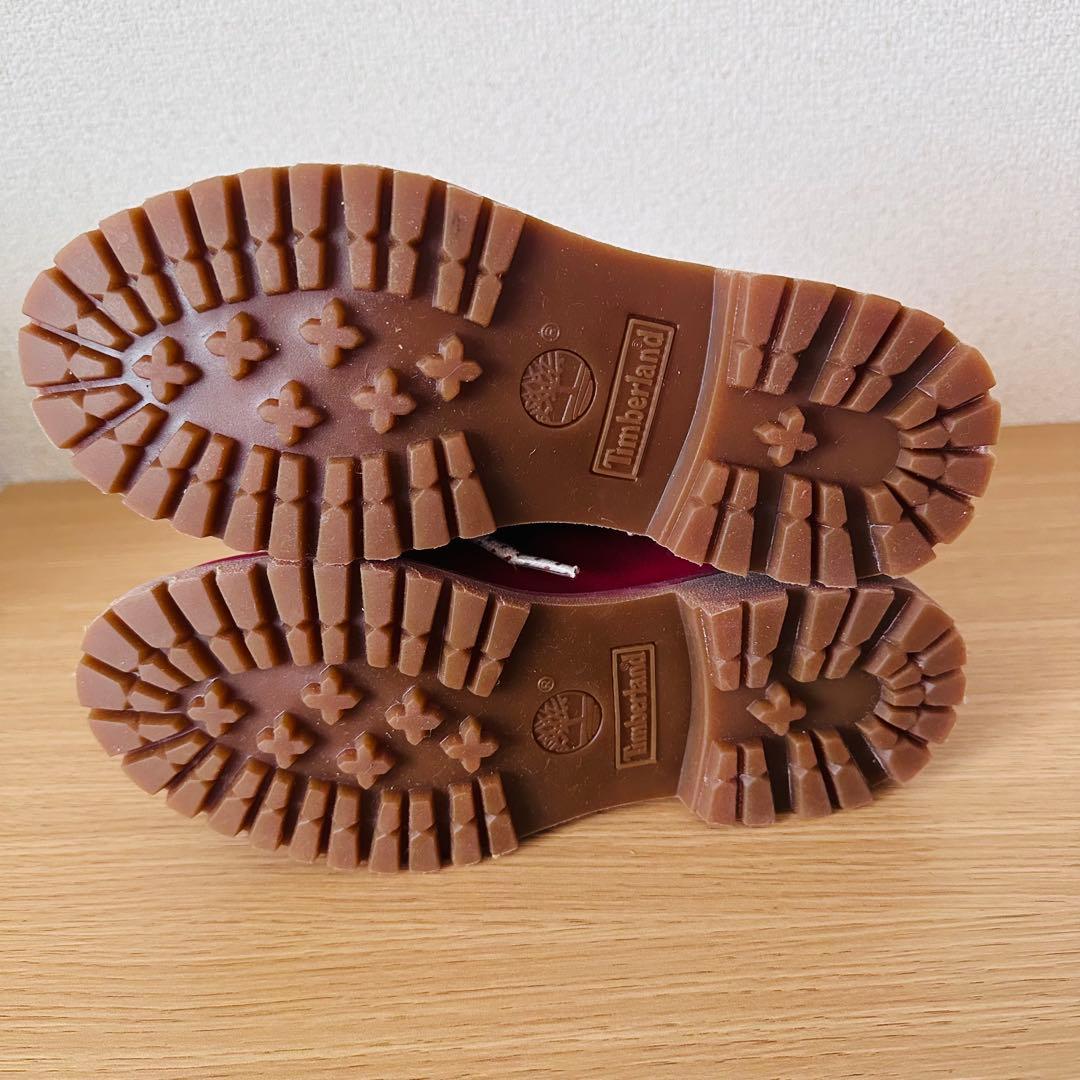 Timberland (女性)ブーツ　ワインレッド