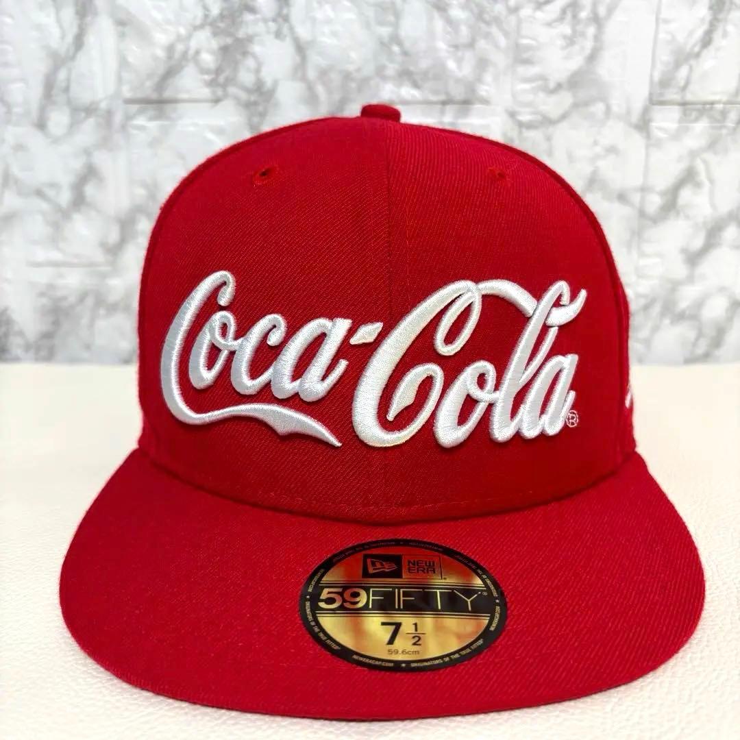【稀少】コカコーラ X ニューエラ コラボ 59FIFTY サイズ 7 1/2