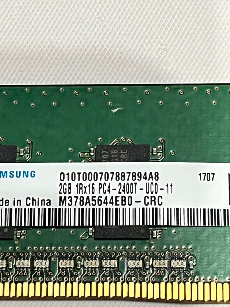 星*海様 SAMSUNG 2G 1R×16 PC4-2400T×51枚