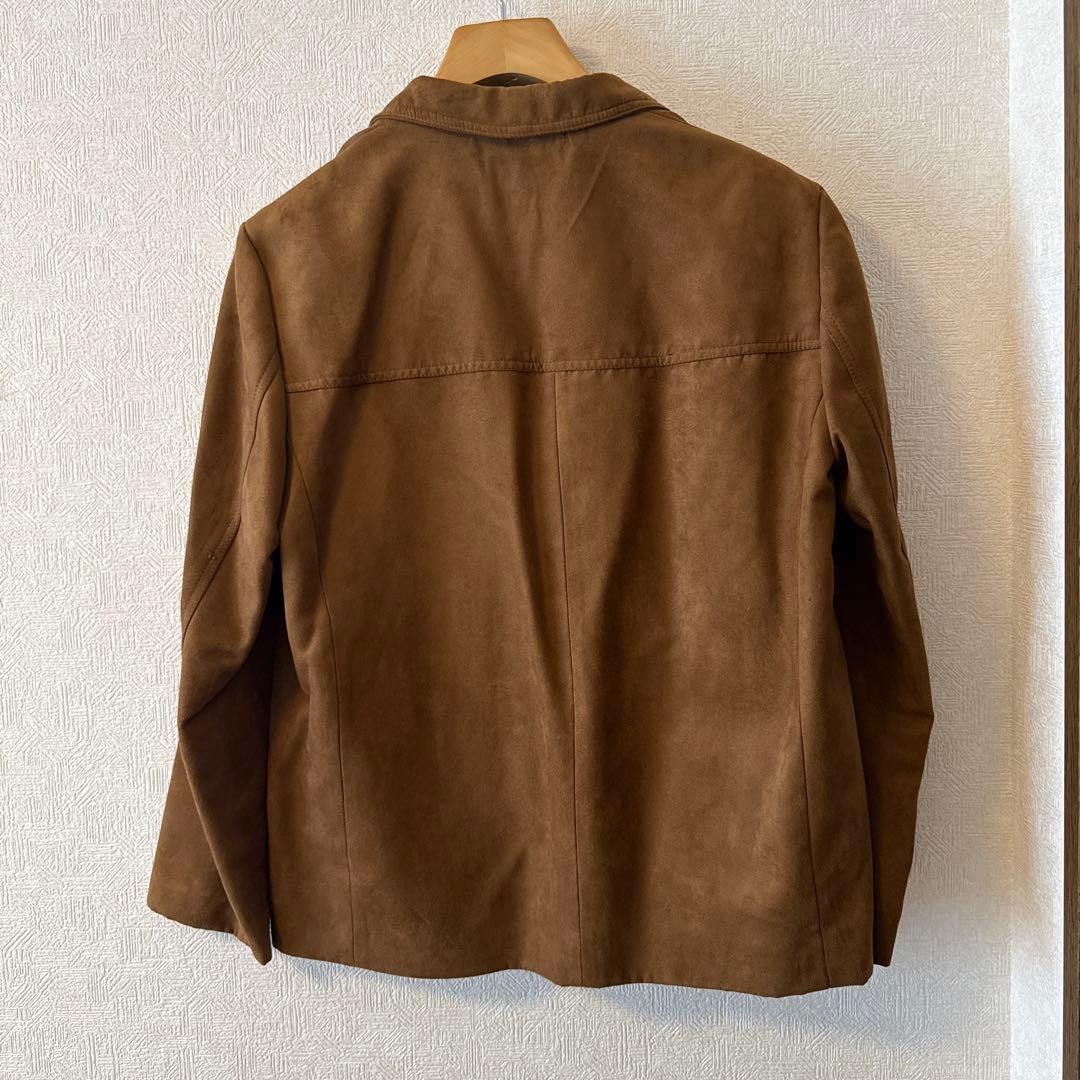 シングルブレストブレザー  Sサイズ スエードジャケット
