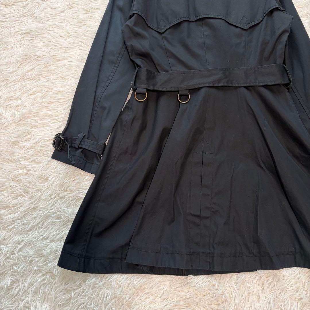 【極美品】ラルフローレン 裏地チェック ベルト付 トレンチコート