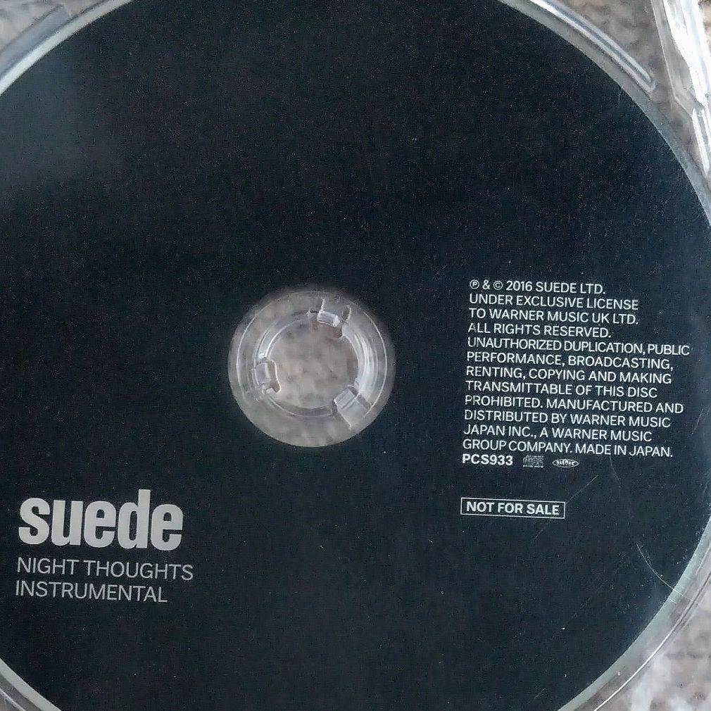 Suede スウェード 非売品CD INSTRUMENTAL 夜の瞑想 特典