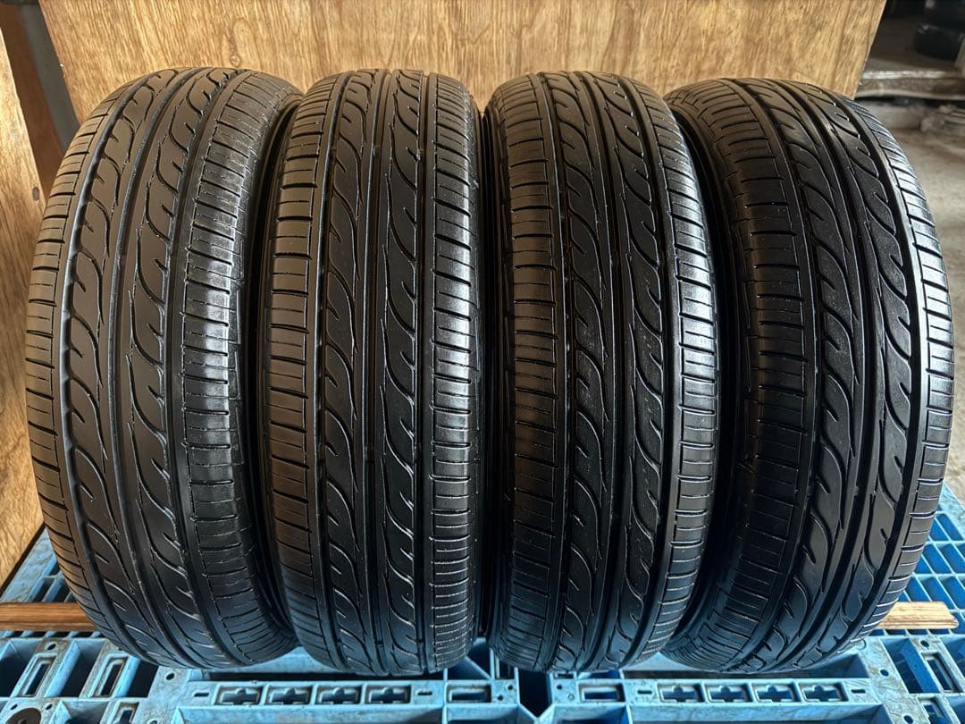 タイヤ・ホイール (594)155/65R14 DUNLOP EC202 SUMMER TIRES