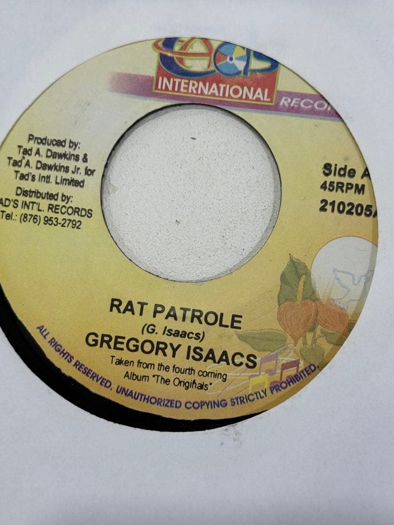 【ROOTS】レゲエ7インチ12枚 Gregory Isaacs 他