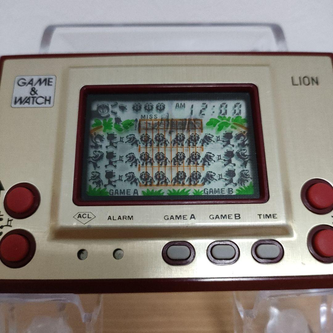 ゲーム＆ウォッチ 　ライオン　ニンテンドー　任天堂　メンテナンス済み