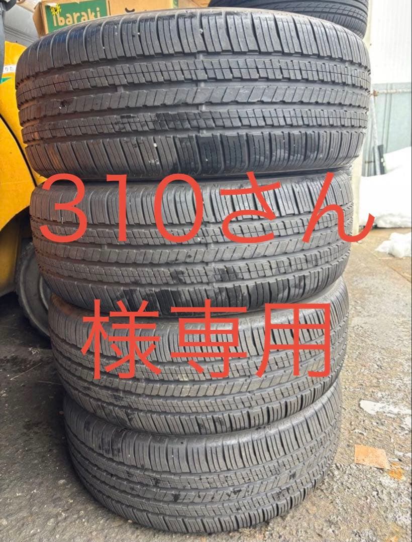 ①225/55R18 サマータイヤ4本 2024年製 FALKEN まだまだ溝有