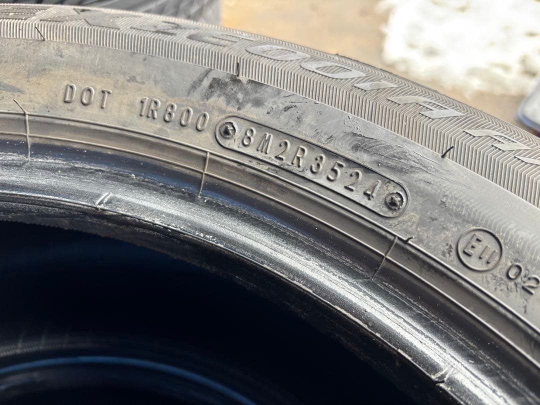 ①225/55R18 サマータイヤ4本 2024年製 FALKEN まだまだ溝有