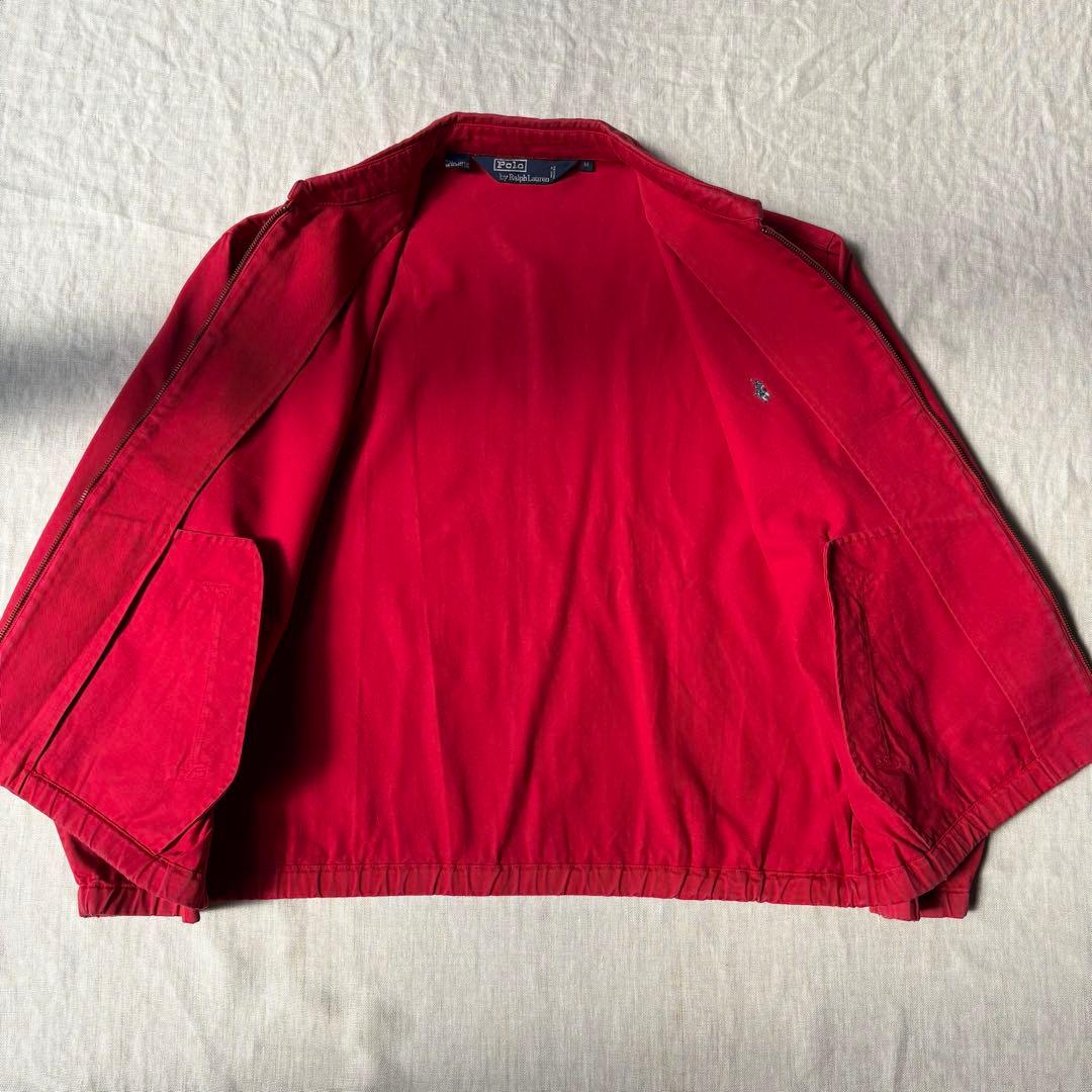 90’s Polo by Ralph Lauren レッド 赤 スウィングトップ