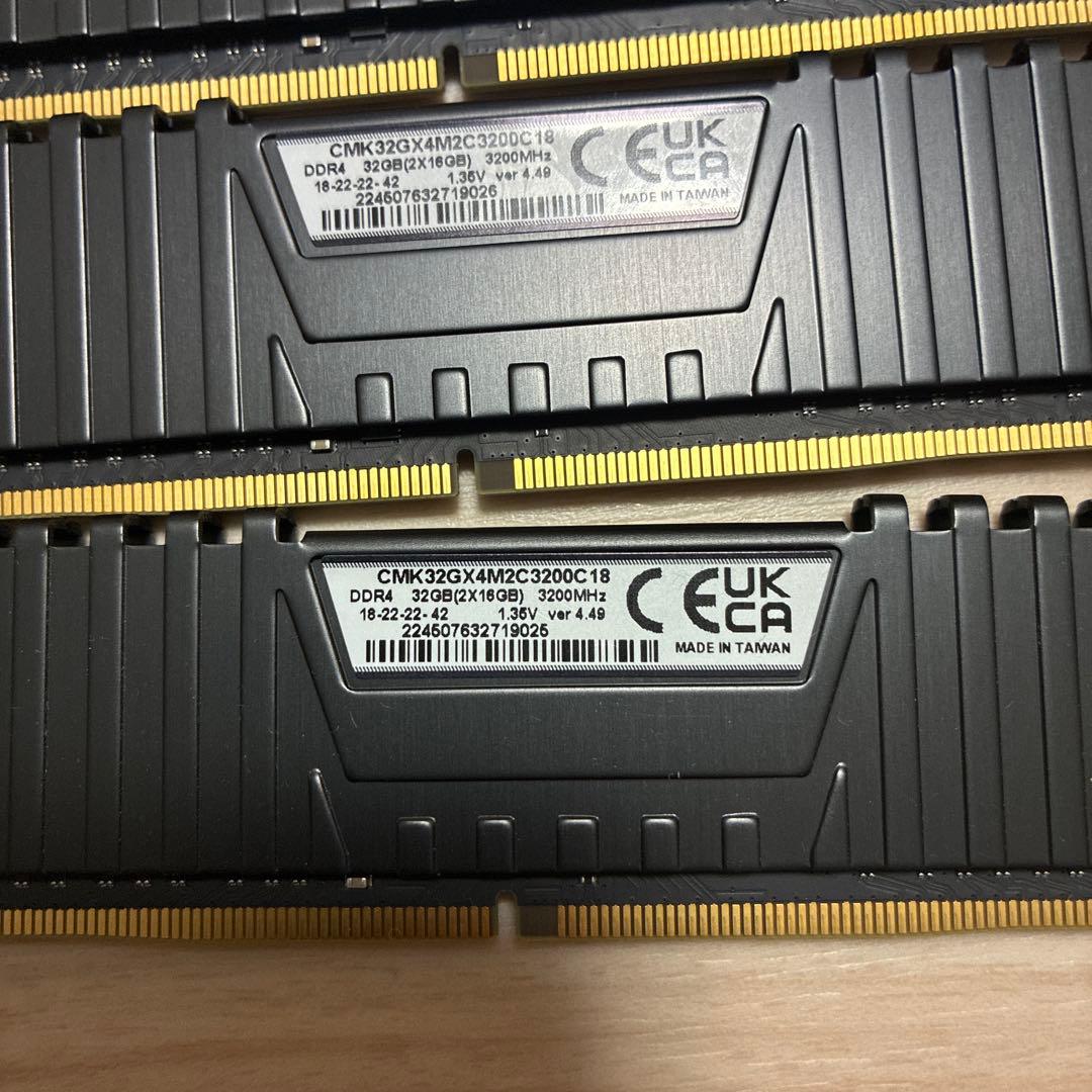 CORSAIR ddr4 16GB×4 64GB