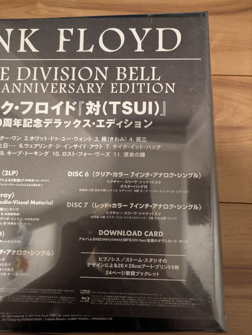 洋楽 PINK FLOYD THE DIVISION BELL