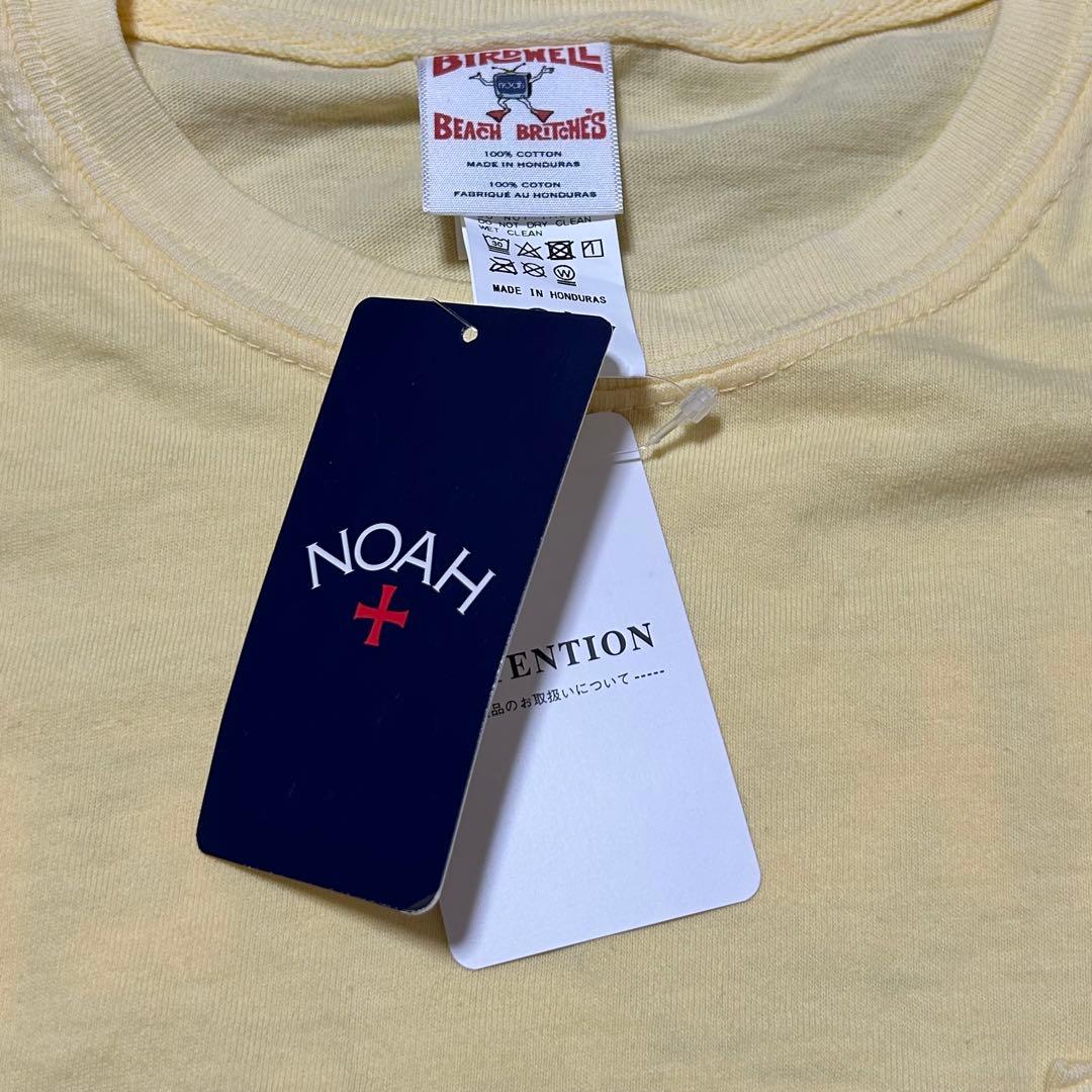 BIRDWELL NOAH コラボ ロンT ロングスリーブ イエロー 新品未使用
