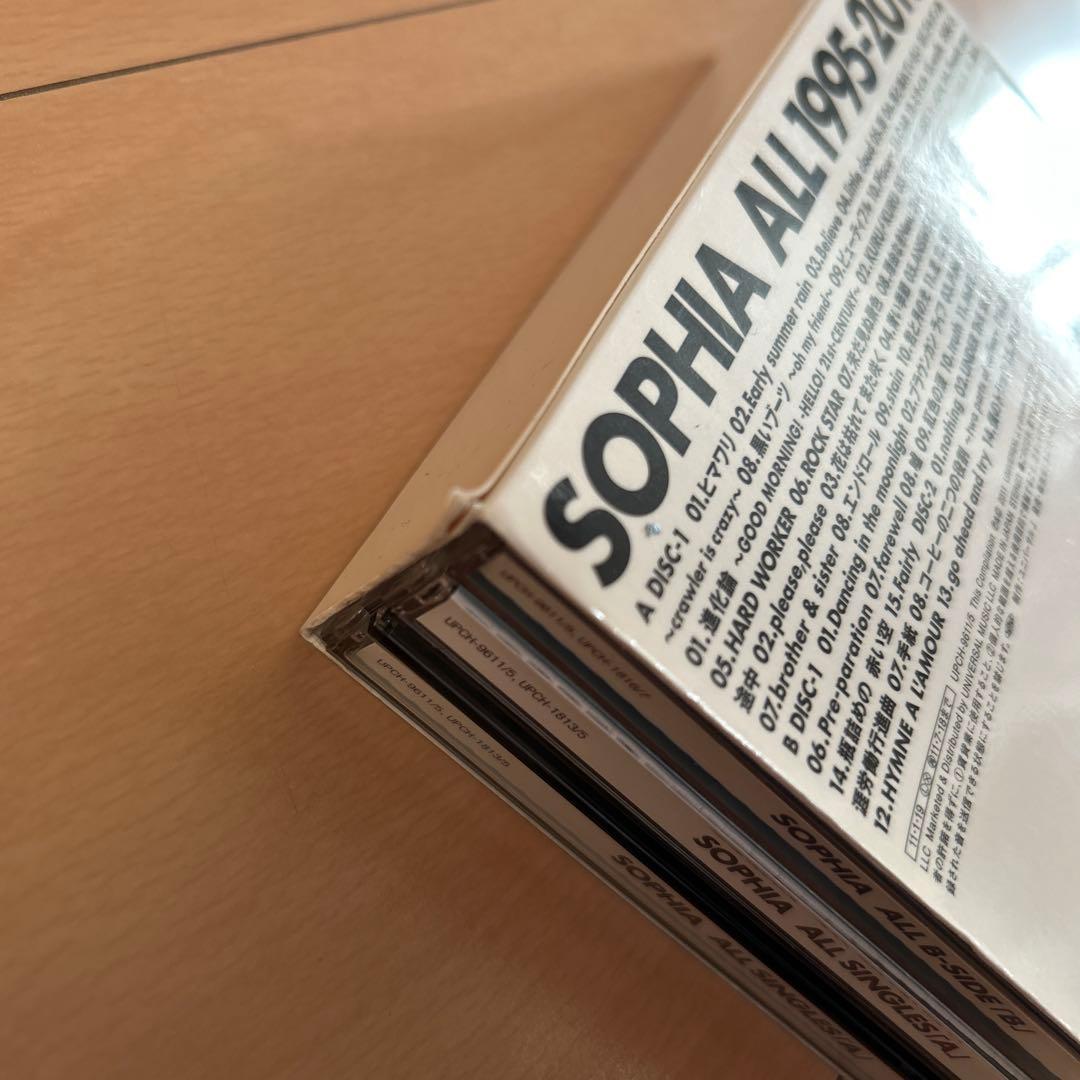 【即購入ok!!】SOPHIA 完全限定生産5枚組コンプリートベスト