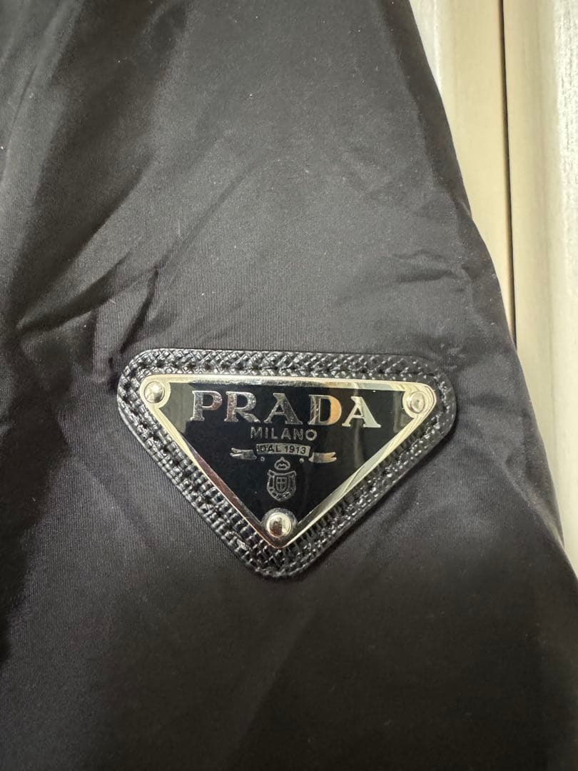PRADA 黒 /青　リバーシブルジャケット