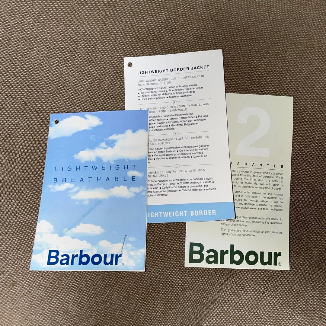 W*o様 Barbour lightweight border coat【古着ナ