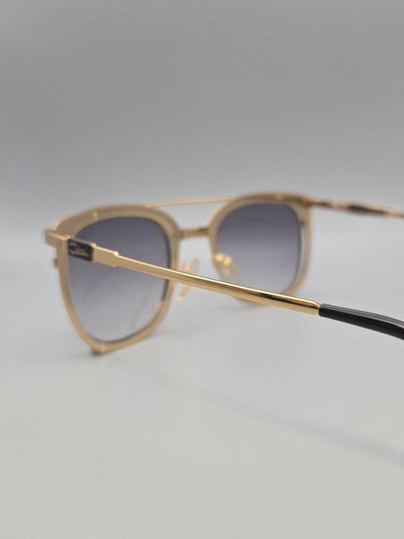 【超美品】カザール　サングラス　MOD.9077 CAZAL ゴールド