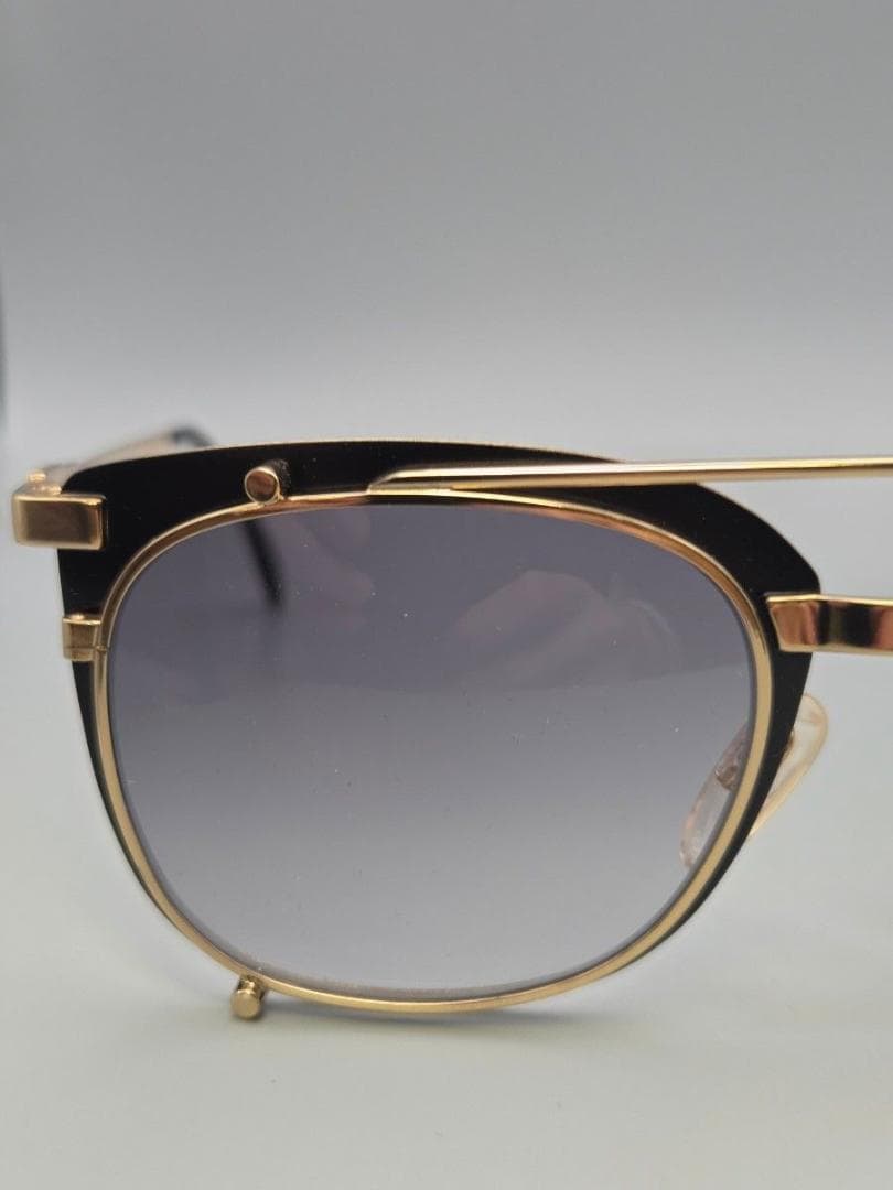 【超美品】カザール　サングラス　MOD.9077 CAZAL ゴールド