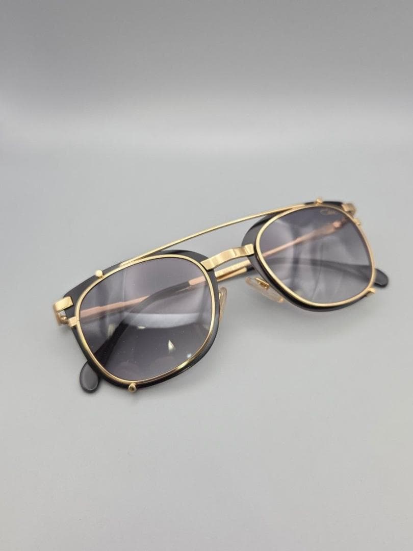 【超美品】カザール　サングラス　MOD.9077 CAZAL ゴールド