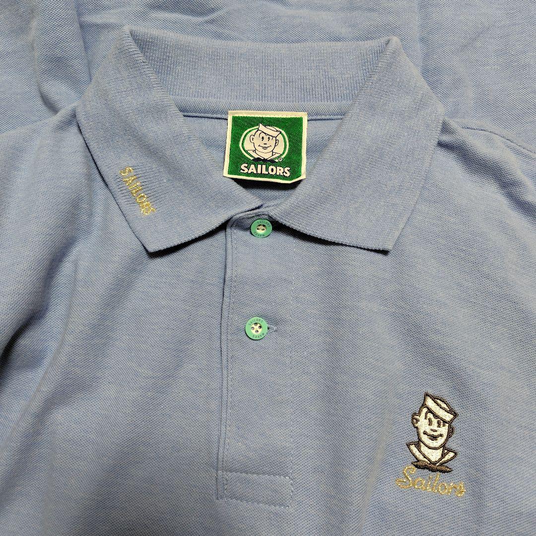 Sailors セーラーズ半袖ポロシャツ 水色
