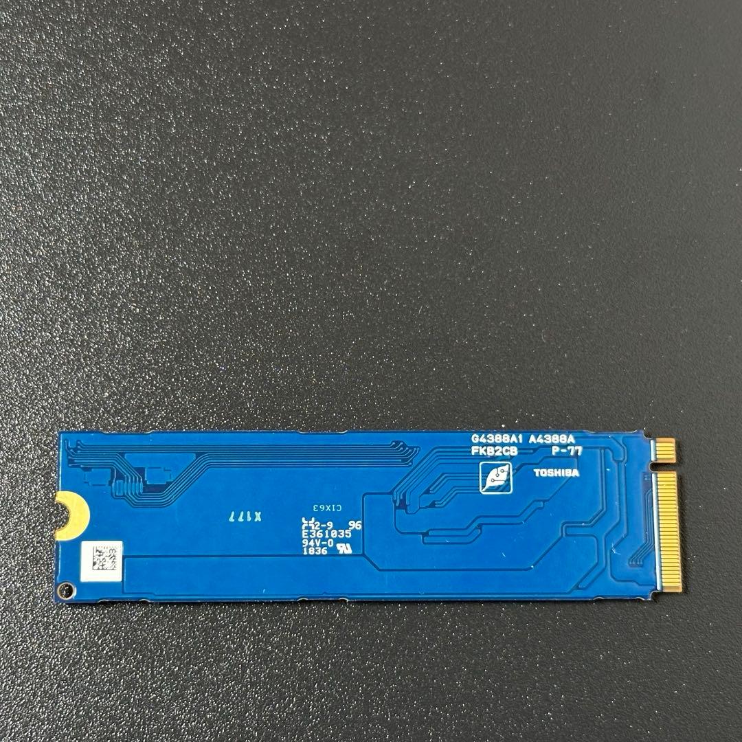 【動作保証】Toshiba NVMe M.2 2242 1TB 138