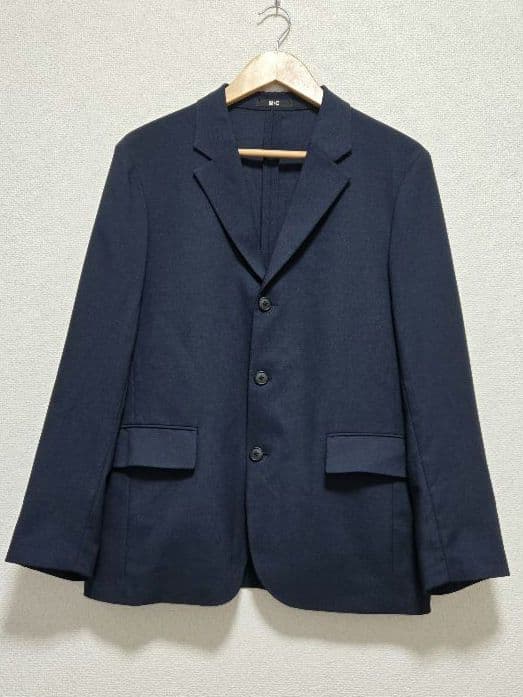 【UNIQLO : C】感動ジャケット&感動タックパンツ セットアップ ネイビー