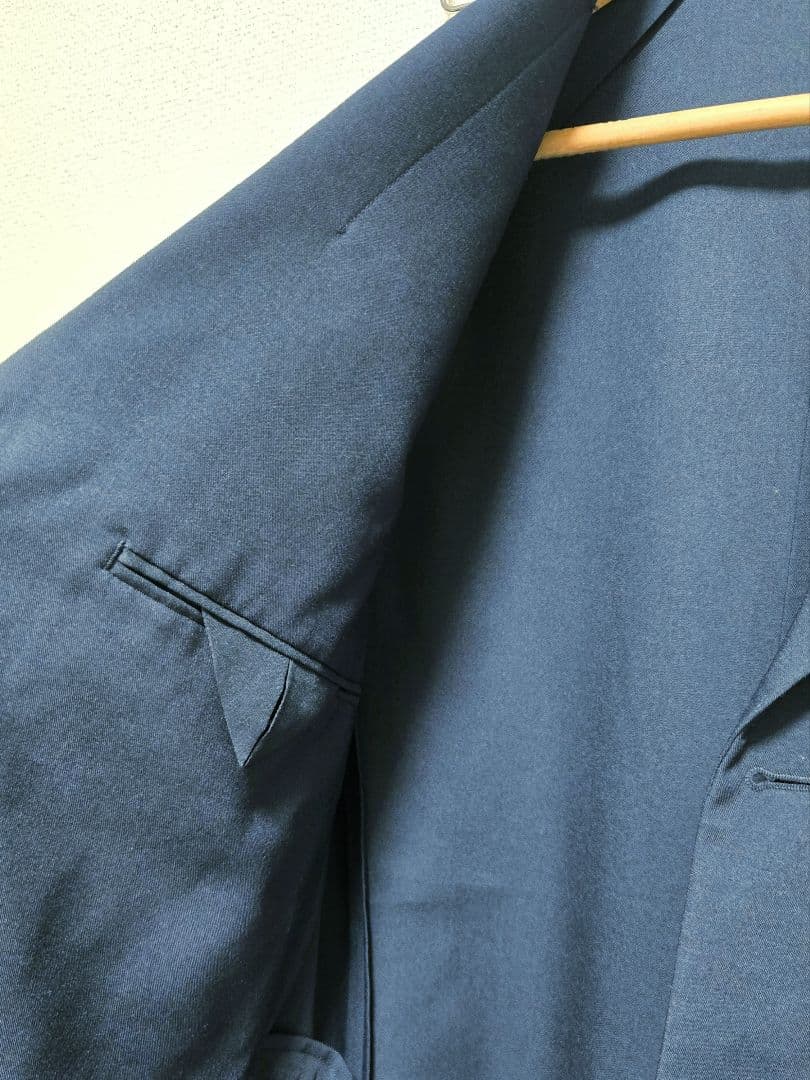 【UNIQLO : C】感動ジャケット&感動タックパンツ セットアップ ネイビー