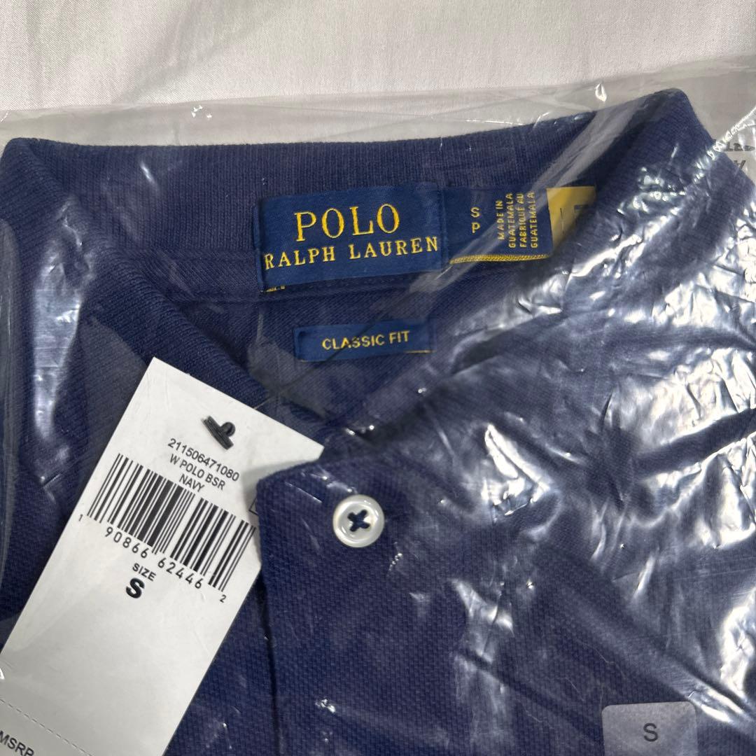 し*ぶ様 ポロ ラルフローレン ポロシャツ 新品 タグ付きクラシックフィット 紺