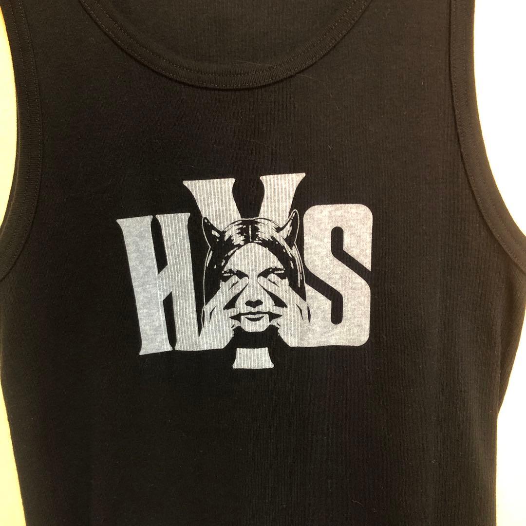 ヒステリックグラマー　HXS グラフィックタンクトップ 黒