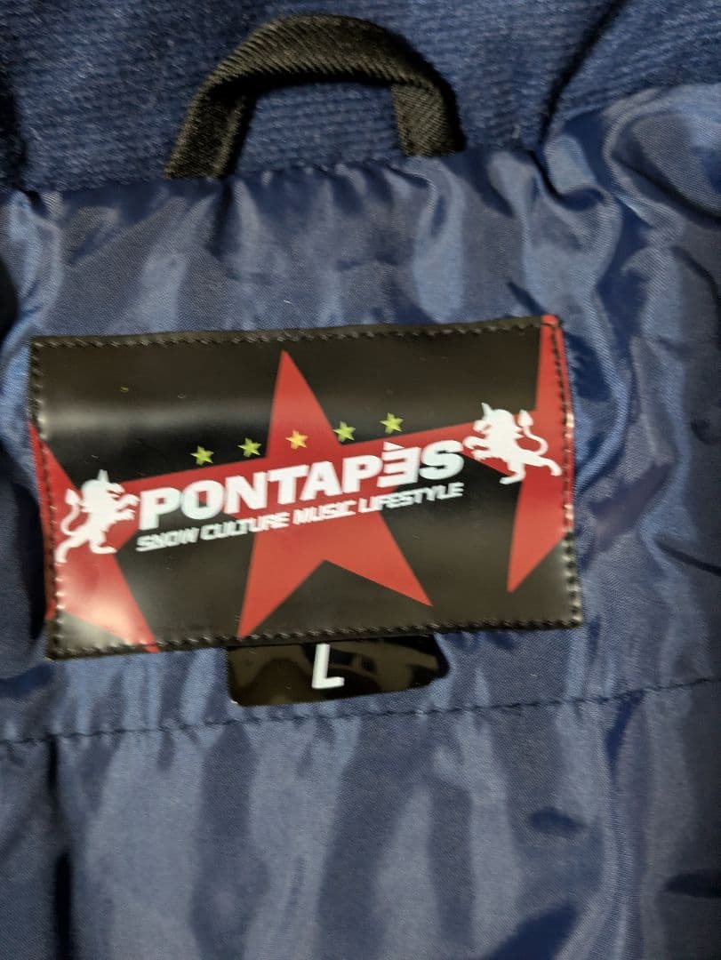 ポンタペス メンズスノボードスノボースキーウェア　サイズL
