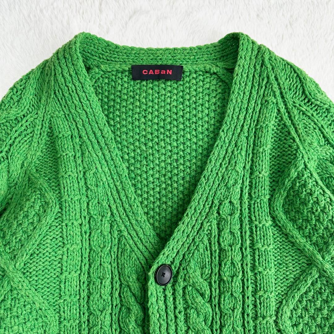 美品✨23aw CABaN キャバン ハンドニットカーディガン トゥモローランド