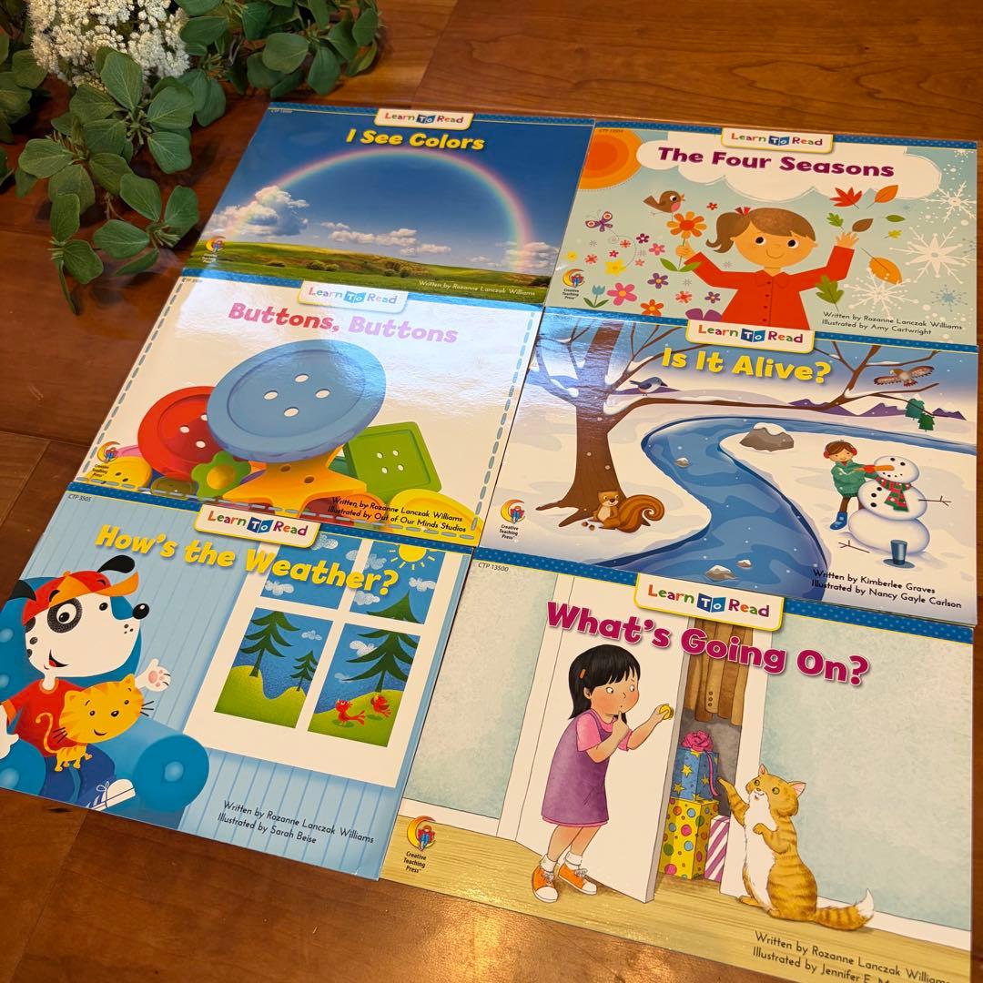 CTP Learn to Read レベル1-1 <24冊セット> 絵本　CD