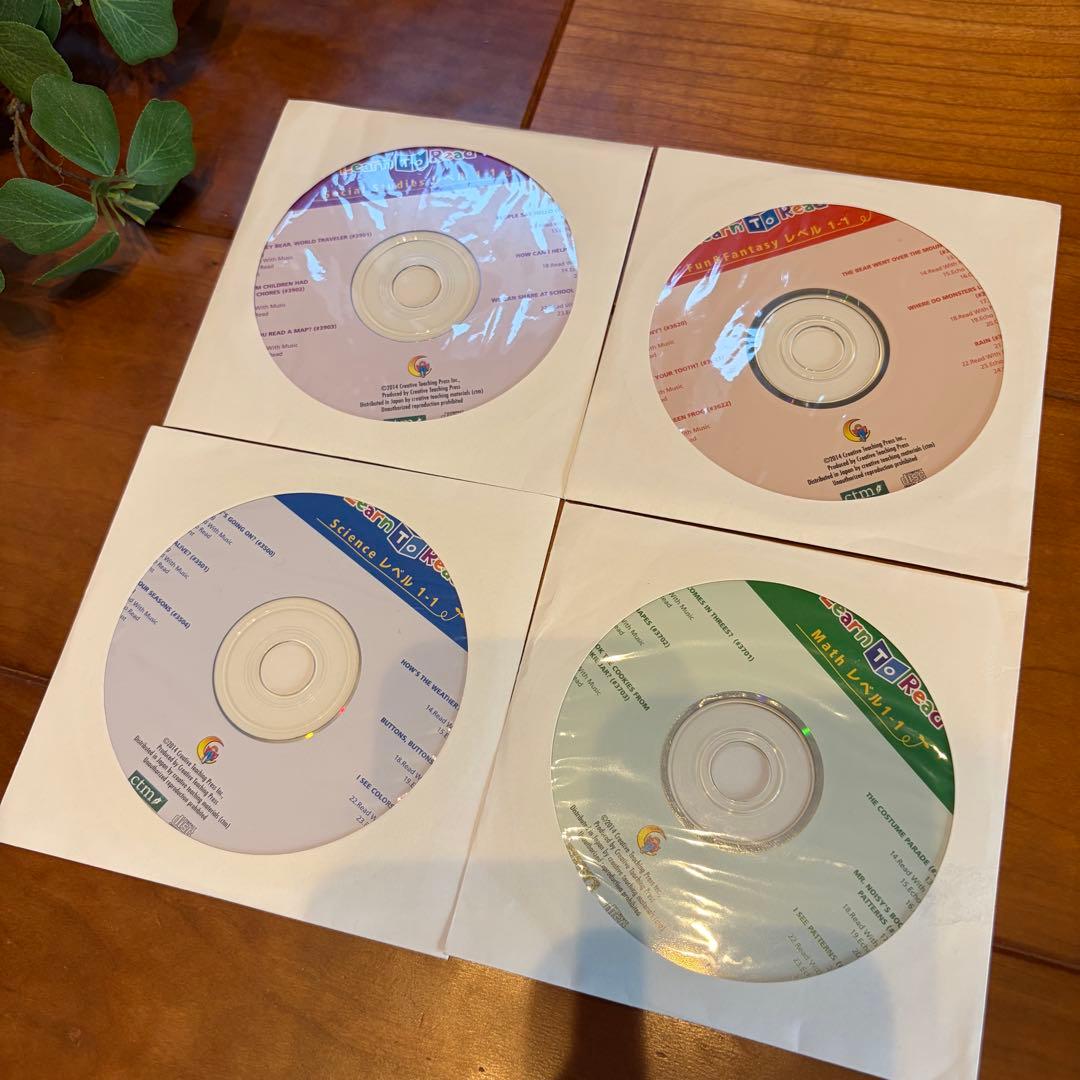 CTP Learn to Read レベル1-1 <24冊セット> 絵本　CD
