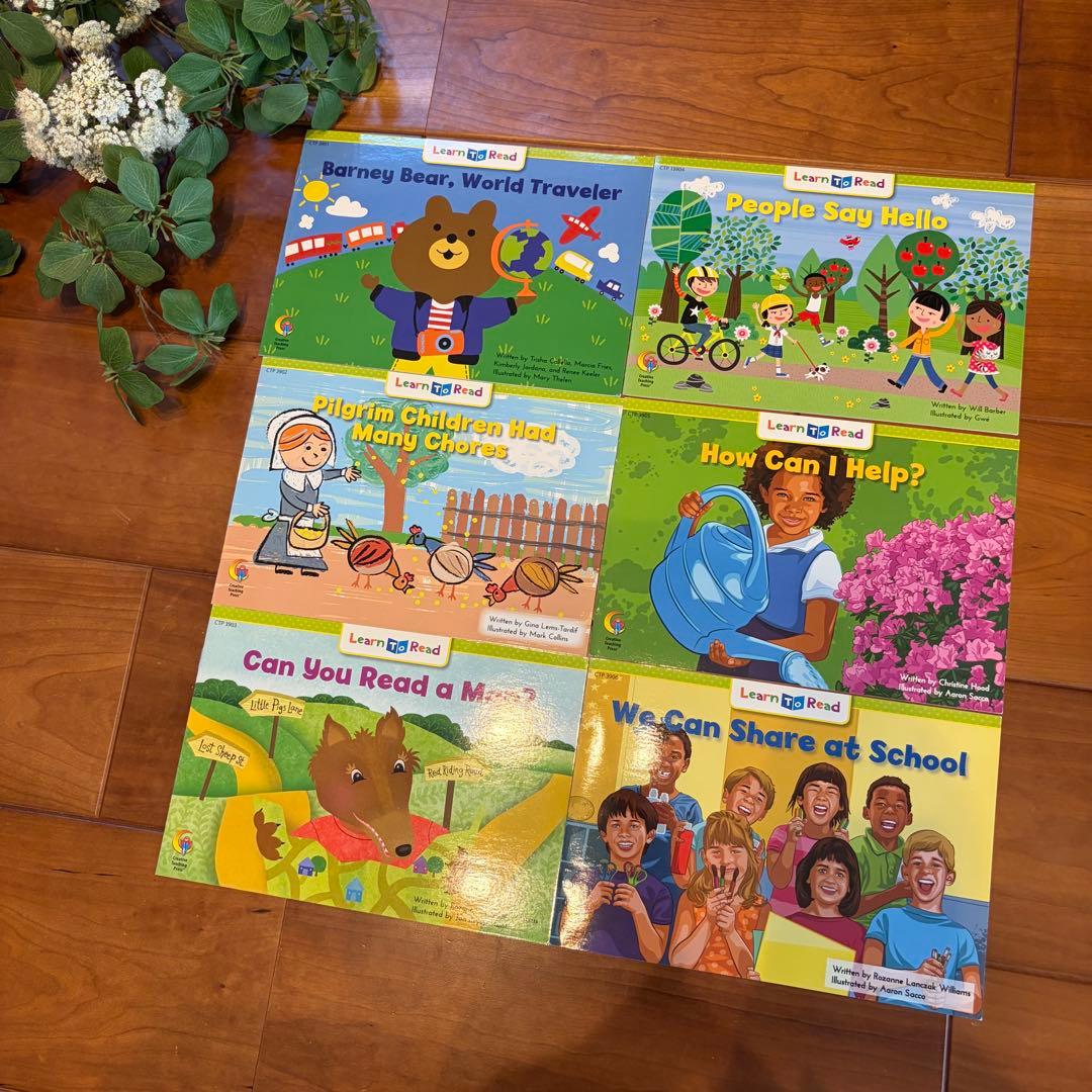CTP Learn to Read レベル1-1 <24冊セット> 絵本　CD