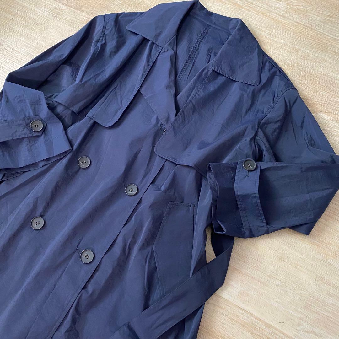 新品 ドゥクラッセ シアーストレッチ ライトトレンチコート ¥16,390