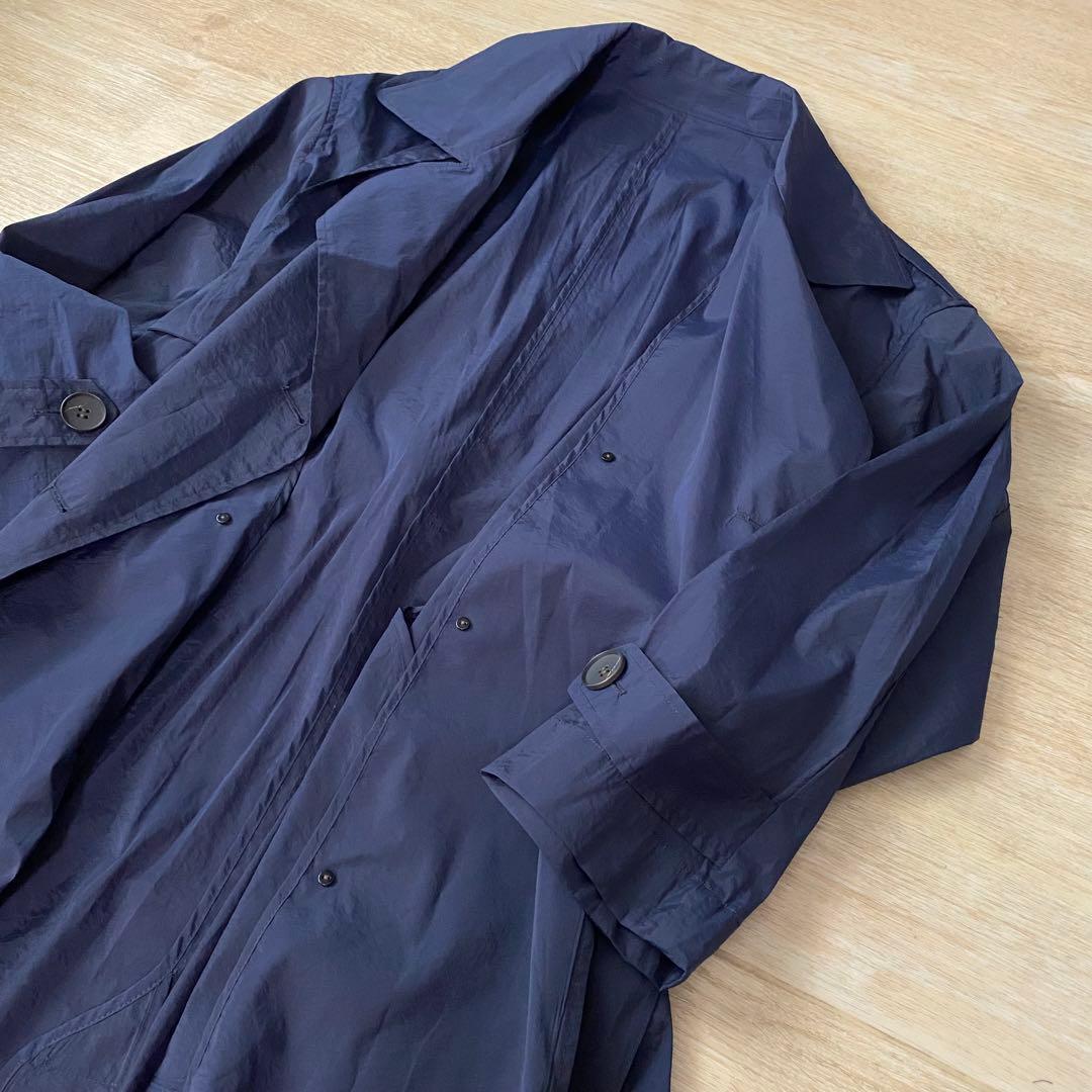 新品 ドゥクラッセ シアーストレッチ ライトトレンチコート ¥16,390