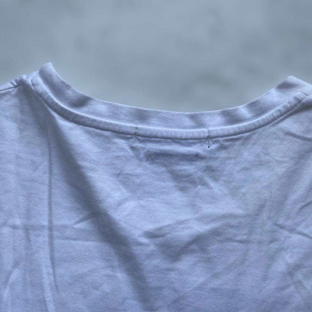 Alexander アレキサンダーマックイーン　スカル　ロゴ　Tシャツ ホワイト