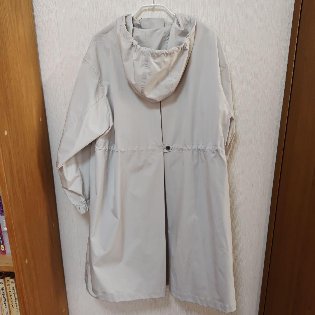 HUMAN WOMAN ヒューマンウーマンフード付きスプリングコート　美品