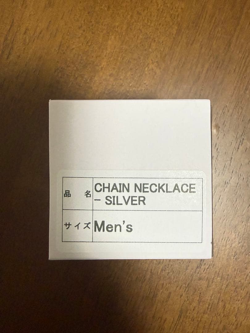 アクセサリー POINTLESS JOURNEY CHAIN NECKLACE