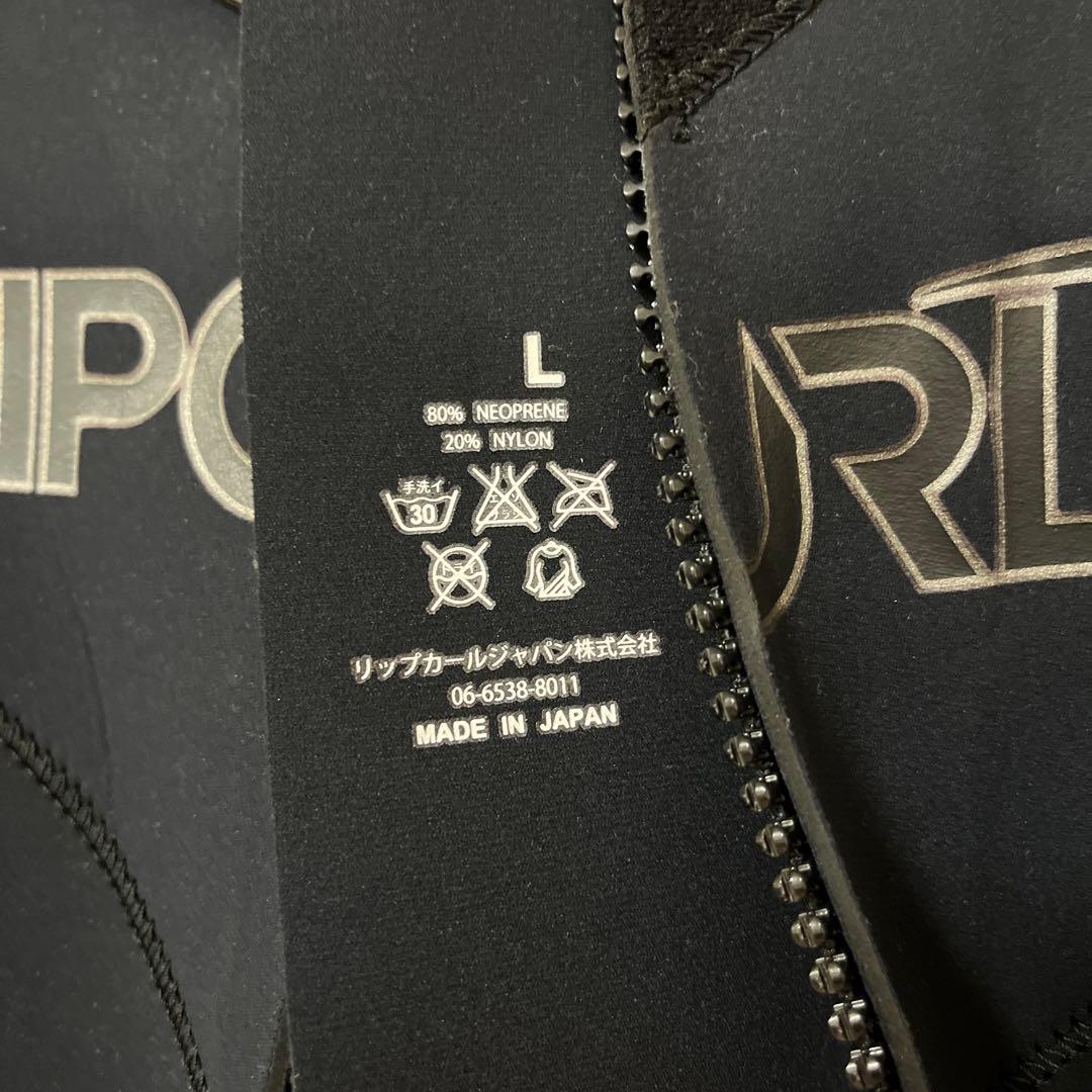 c*.様 RIPCURL ウェットスーツ　ブラック フルスーツ L