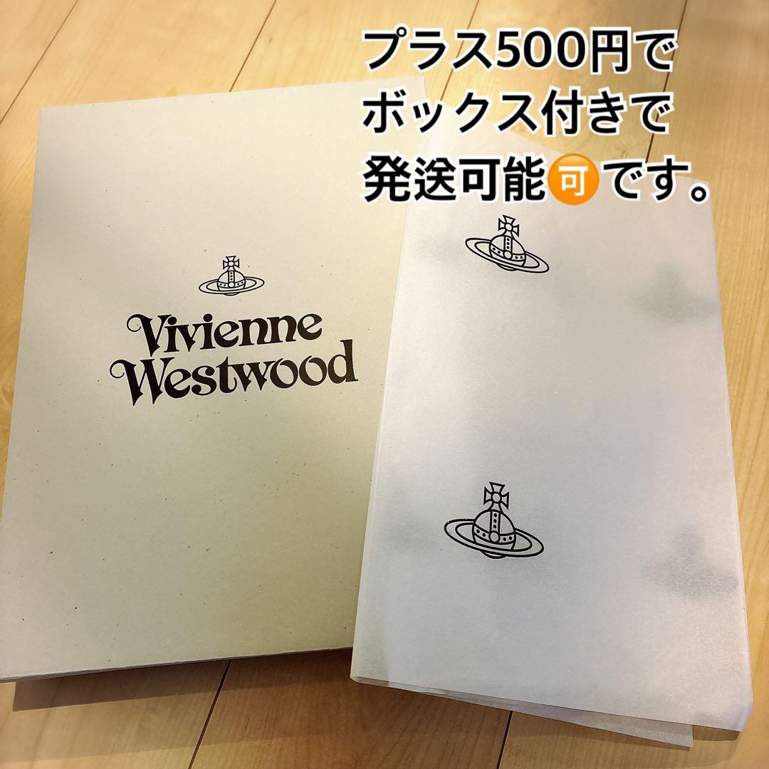 Vivienne Westwood ロゴ刺繍マフラー　ベリーピンクウール100%