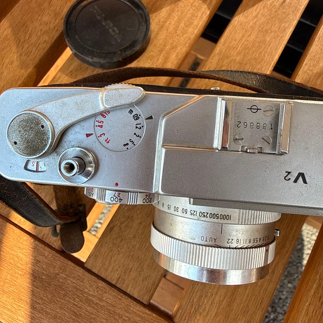 FUJICA V2 レンジファインダーカメラ